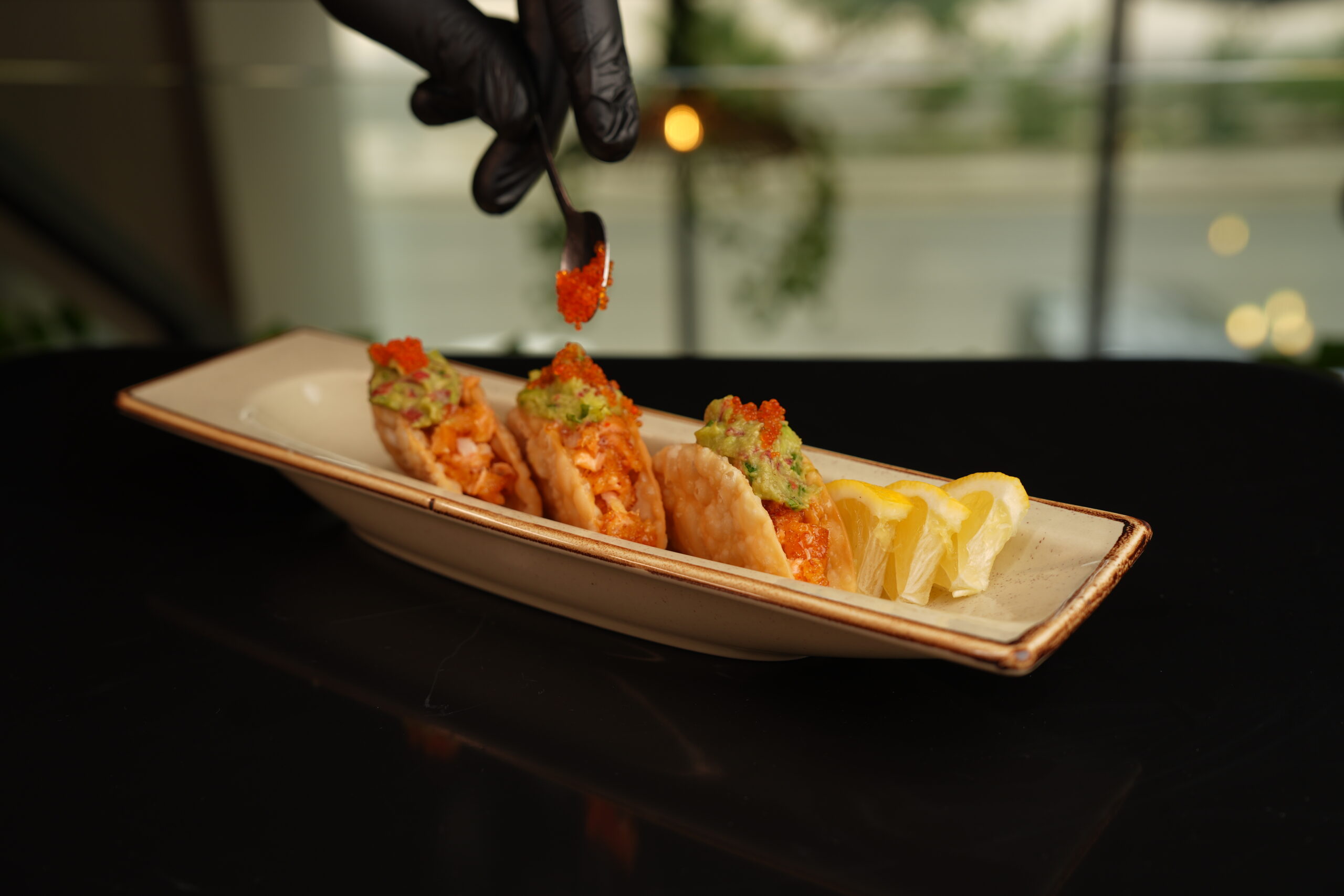 SALMON TACO